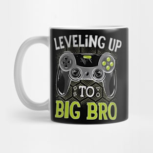 Leveling Up To Big  Brother Video Brother Mug